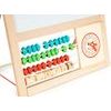 Ecotoys oboustranná kreslící tabule s počítadlem Abacus Board