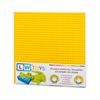 LW Toys Podložka na stavění 32x32 bodů - žlutá