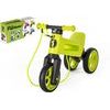 Odrážedlo FUNNY WHEELS Rider SuperSport zelené 2v1+popruh