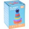 Pyramidové puzzle, dřevěná věž, planety, vesmír 10 dílků