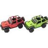 Auto Kinsmart Jeep Wrangler 2018 otevřená střecha - mix 4 barvy