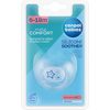 CANPOL babies Dudlík 6-18m silikonový symetrický NEWBORN BABY modrý