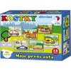 Kostky Moje první auta 12ks