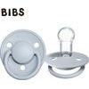 BIBS DE LUX - Silikonový dudlík, 0 - 36 m, světle modrý
