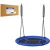 Houpací kruh modrý 100 cm - látková výplň