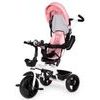 Ecotoys dětská tříkolka s otočným sedadlem S-Trike růžová