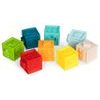 Haunger senzorické kostky pro nejmenší Textured Blocks 8 kusů