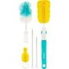 Sada kartáčů na čištění láhví dudlíků a brček Akuku modrá Modrá