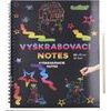 Škrabací/Vyškrabovací notes duhový - 10 listů