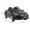 Dětské elektrické autíčko Best černé