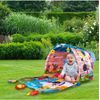 Hrací deka 4v1 s tunelem a hrazdičkou Activity Gym