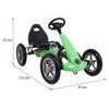 Dětská šlapací motokára Formule Star zelená
