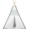 Ecotoys dětský indiánský stan Wigwam šedý
