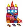 Doris magnetická stavebnice se 6 autíčky Magnetic Blocks 66 dílů