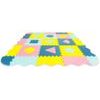 Ecotoys XXL pěnová puzzle hrací deka Happy Color