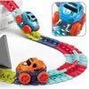Elastická dráha s autíčkem na baterie 192 dílků Changeable Tracks