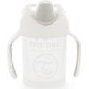 Nekapající hrneček Twistshake se sítkem, 4m+, 230ml, bílý