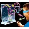 Kreslící LED tabulka s 3D brýlemi Drawing Board