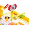 3D konstrukční stavebnice s vrtačkou na baterie, stolečkem a židličkou Magic Panel 296 ks