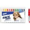 Barvy na obličej a tělo 12ks