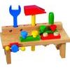 Dřevěný Stůl s nářadím - 8ks