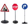 Detské dopravné značky 76 cm Road Signs - 3 kusy