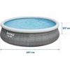 Zahradní bazén Bestway 57372 457 x 107 cm