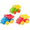 Stavební auto - sklápěčka kamion - mix 3 barvy