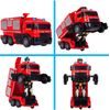 Robot transformer - požární auto 2v1 Fire Truck na dálkové ovládání