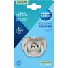 CANPOL babies Dudlík silikonový symetrický EXOTIC ANIMALS 0-6m 1ks lenochod