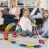 Elastická dráha s autíčkem na baterie 192 dílků Changeable Tracks