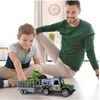 Terénní auto s dinosaurem, světly a zvuky Dino Car 1:20