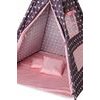 Ecotoys dětský indiánský stan TeePee Růžové hvězdičky