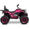 Dětská elektrická čtyřkolka GIGANT, růžová