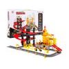 Majlo Toys parkovací garáž se zvuky + 8 autíček Building Parking