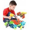 Šroubovací dinosauři s vrtačkou na baterie Take Apart