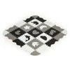 Ecotoys XXL pěnová puzzle hrací deka Happy Gray