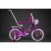 Mexller dětské kolo Village 16" s vodící tyčí fialové