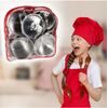 Sada dětského kovového nádobí v batůžku 12 součástí Kitchen Backpack