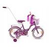 Mexller dětské kolo Village 16" s vodící tyčí fialové