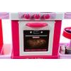 Majlo Toys dětská kuchyňka se světlem a zvuky Kids Chef růžová