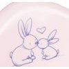 Hrající dětský nočník protiskluzový Bunny růžový
