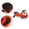 Ecotoys gravitační odrážedlo se svítícími koly Spinner - červené