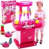 Dětská skládací kuchyňka se zvuky a světlem Pink Gourmet