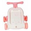 Doris interaktivní chodítko s hracím stolečkem 2v1 růžové