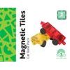 Learn & grow toys Magnetické dlaždice ZÁKLADNÍ SET AUTA (2kusy)
