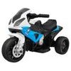 Baby Mix elektrická tříkolka BMW RR S1000 modrá