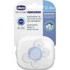 CHICCO Dudlík celosilikonový Physio Comfort 0-6m 1ks chlapec