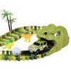 Autodráha s autíčkem na baterie a dinosaury 168 dílků Dino Track