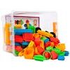 LEHKÉ POŠKOZENÍ barevná konstrukční stavebnice Hedgehog Blocks 200 ks